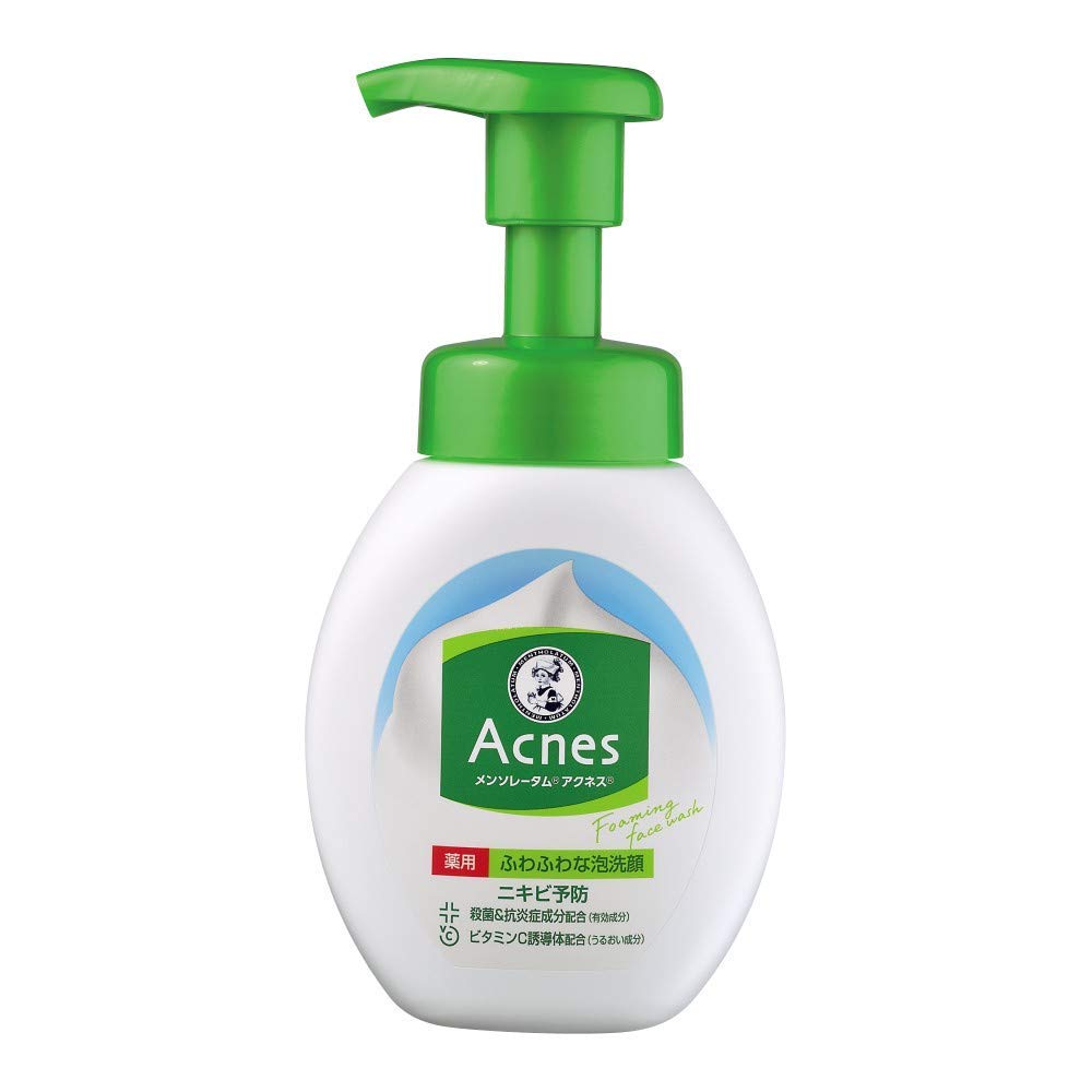 Rohto Mentholatum Acnes Medicated Foaming Face Wash 160 ml